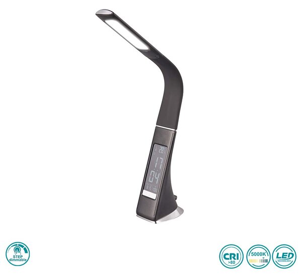 Φωτιστικό Γραφείου RL Lighting Francy R52691102 Μαύρο (5000K)