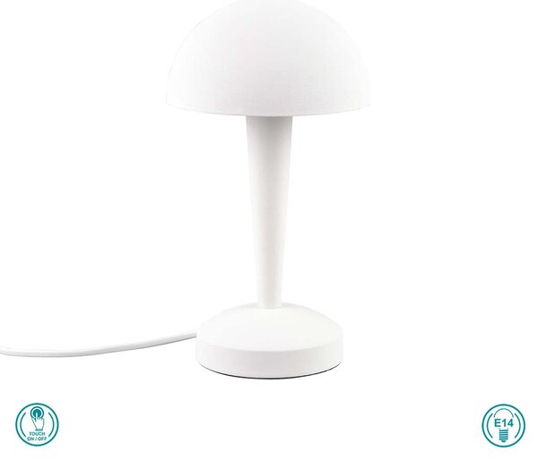 Πορτατίφ RL Lighting Canaria R59561131 Λευκό με Χρυσό Εσωτερικά