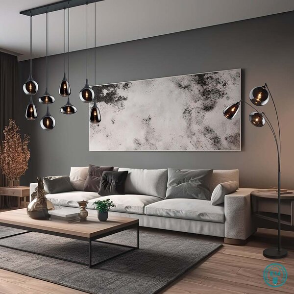 Φωτιστικό Δαπέδου Trio Lighting Lumina 417000332 Μαύρο Ματ