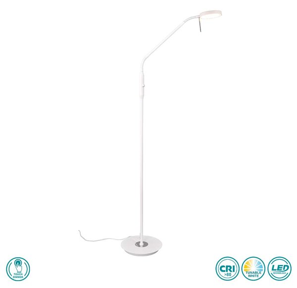 Φωτιστικό Δαπέδου Trio Lighting Monza 423310131 Λευκό Ματ