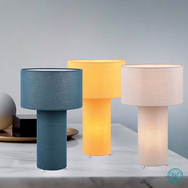 Λάμπα Επιτραπέζια Trio Lighting Bale 505200112 Μπλε