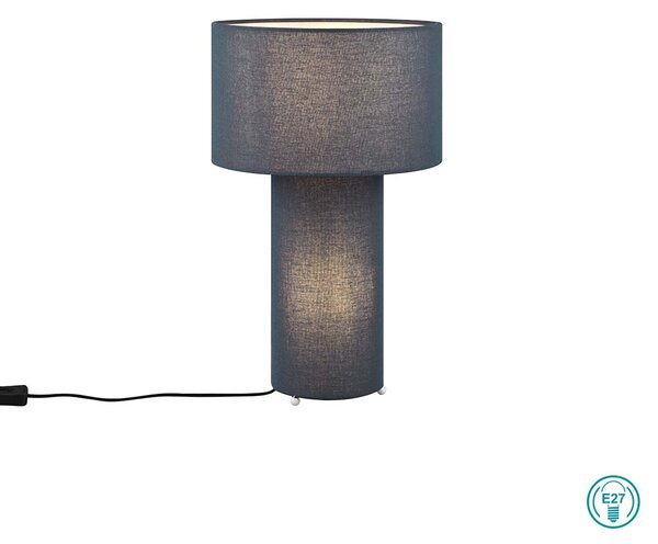 Λάμπα Επιτραπέζια Trio Lighting Bale 505200112 Μπλε