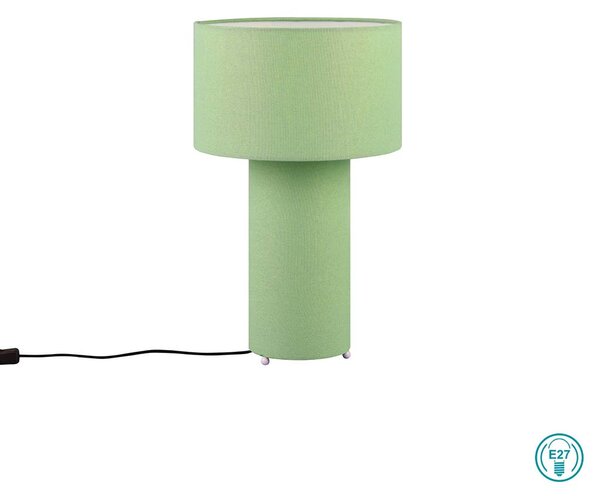 Λάμπα Επιτραπέζια Trio Lighting Bale 505200149 Πράσινο Φιστικί