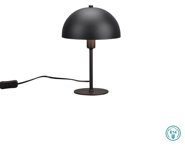 Πορτατίφ Trio Lighting Nola 506200132 D20 Μαύρο Ματ