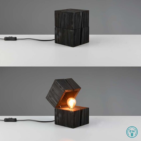 Πορτατίφ Retro Trio Lighting Treasure 514110102 Ξύλο