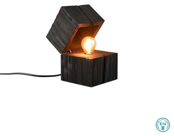 Πορτατίφ Retro Trio Lighting Treasure 514110102 Ξύλο