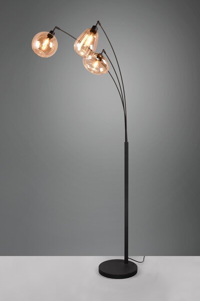 Φωτιστικό Επιδαπέδιο Trio Lighting LUMINA 417000313 Μαύρο Ματ (Black Mat)