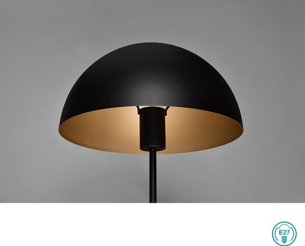 Πορτατίφ Trio Lighting Nola 506290132 D30 Μαύρο Ματ
