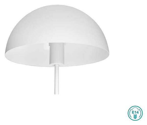 Πορτατίφ Trio Lighting Nola 506200131 D20 Λευκό Ματ