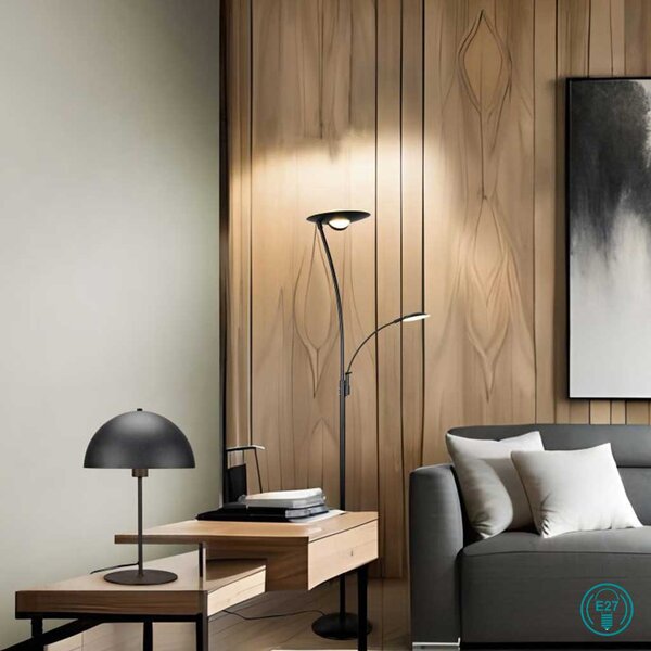 Πορτατίφ Trio Lighting Nola 506290132 D30 Μαύρο Ματ