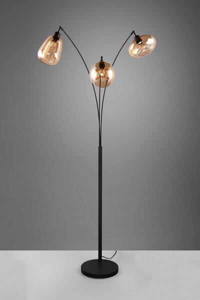 Φωτιστικό Επιδαπέδιο Trio Lighting LUMINA 417000313 Μαύρο Ματ (Black Mat)