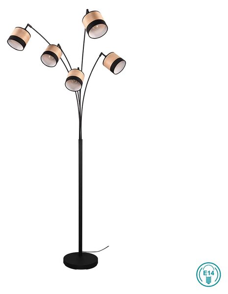 Φωτιστικό Δαπέδου RL Lighting Bolzano R41665032 Μαύρο
