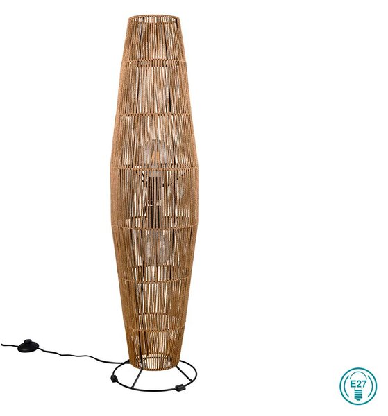 Φωτιστικό Δαπέδου Ethnic RL Lighting Miki R41102026 Καφέ