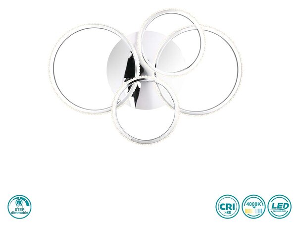 Φωτιστικό Οροφής RL Lighting Cires R67364106 Χρώμιο