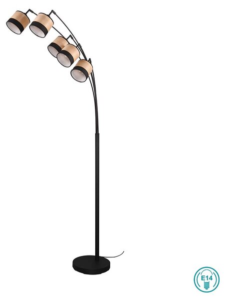Φωτιστικό Δαπέδου RL Lighting Bolzano R41665032 Μαύρο