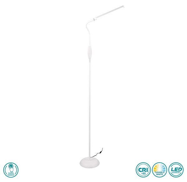 Φωτιστικό Δαπέδου RL Lighting Toro R47641101 Λευκό