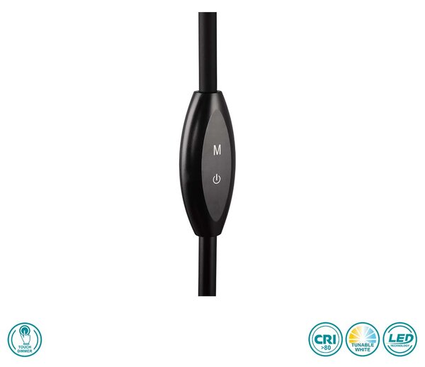 Φωτιστικό Δαπέδου RL Lighting Toro R47641102 Μαύρο
