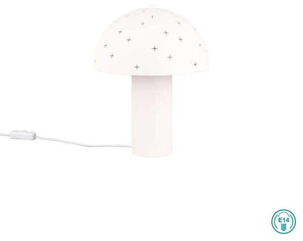 Πορτατίφ Trio Lighting Seta R51361031 Λευκό