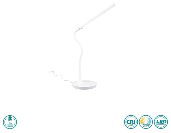 Πορτατίφ Γραφείου RL Lighting Toro R57641101 Λευκό