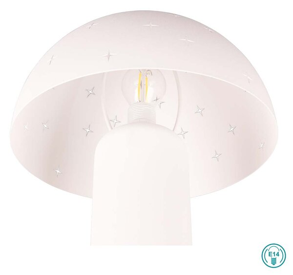 Πορτατίφ Trio Lighting Seta R51361031 Λευκό