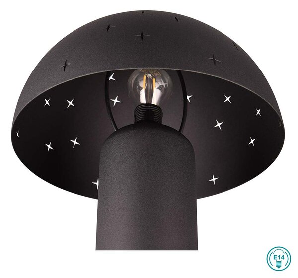 Πορτατίφ Trio Lighting Seta R51361032 Μαύρο