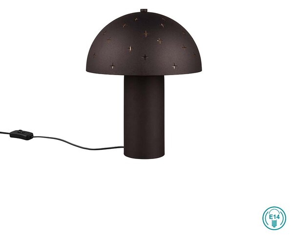 Πορτατίφ Trio Lighting Seta R51361032 Μαύρο
