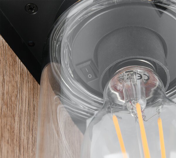 Φωτιστικό Κολόνα/Κολωνάκι Trio Lighting ARDILA 411660135 Απομίμηση Ξύλου (Wood Imitation)