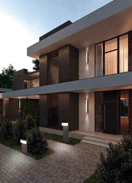 Φωτιστικό Κολόνα/Κολωνάκι Trio Lighting NESTOS 440969142 Ανθρακί (Anthracite) 3000K