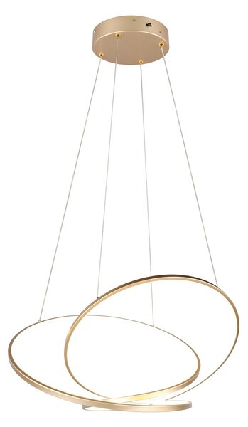 Φωτιστικό Κρεμαστό Trio Lighting DARVIN 349119179 Χρυσό Χρώμα (Gold Coloured) 2300+3000+4000K