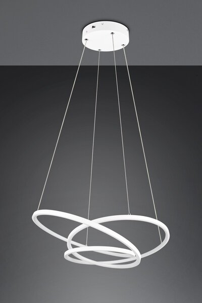 Φωτιστικό Κρεμαστό Trio Lighting DARVIN 349110131 Λευκό Ματ (White Mat) 2300+3000+4000K