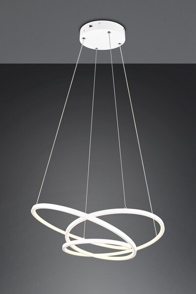 Φωτιστικό Κρεμαστό Trio Lighting DARVIN 349110131 Λευκό Ματ (White Mat) 2300+3000+4000K