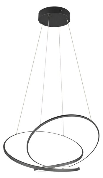 Φωτιστικό Κρεμαστό Trio Lighting DARVIN 349119132 Μαύρο Ματ (Black Mat) 2300+3000+4000K