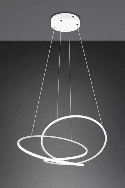 Φωτιστικό Κρεμαστό Trio Lighting DARVIN 349119131 Λευκό Ματ (White Mat) 2300+3000+4000K