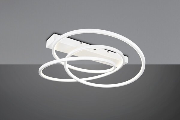 Φωτιστικό Οροφής Trio Lighting DARVIN 649110131 Λευκό Ματ (White Mat) 2300+3000+4000K