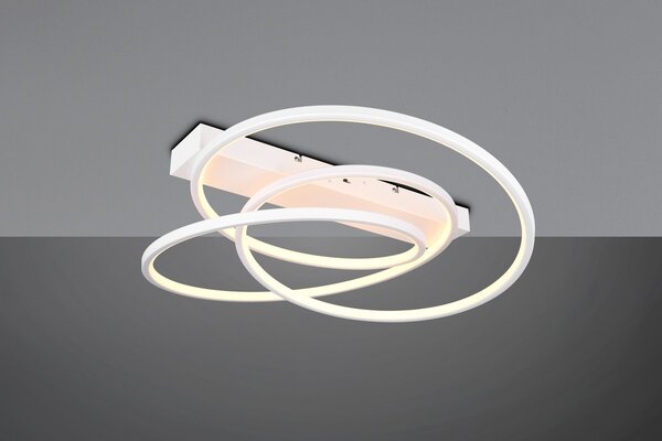 Φωτιστικό Οροφής Trio Lighting DARVIN 649110131 Λευκό Ματ (White Mat) 2300+3000+4000K