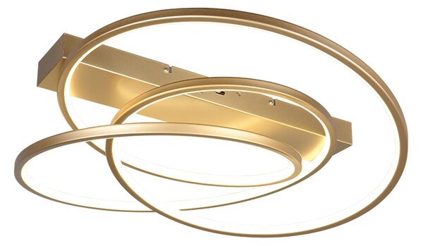 Φωτιστικό Οροφής Trio Lighting DARVIN 649110179 Χρυσό Χρώμα (Gold Coloured) 2300+3000+4000K