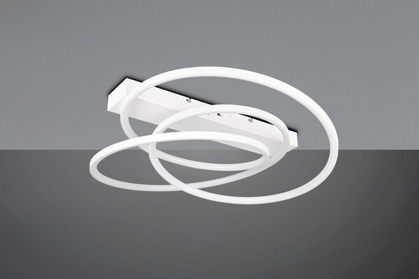 Φωτιστικό Οροφής Trio Lighting DARVIN 649110131 Λευκό Ματ (White Mat) 2300+3000+4000K