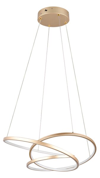 Φωτιστικό Κρεμαστό Trio Lighting DARVIN 349110179 Χρυσό Χρώμα (Gold Coloured) 2300+3000+4000K