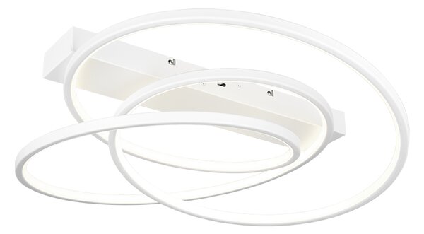 Φωτιστικό Οροφής Trio Lighting DARVIN 649110131 Λευκό Ματ (White Mat) 2300+3000+4000K