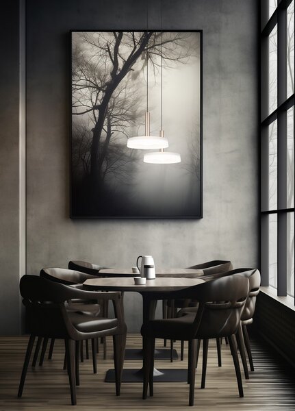 Φωτιστικό Κρεμαστό Trio Lighting CELESTE 354910165 Καφετί (Coffee) 3000K