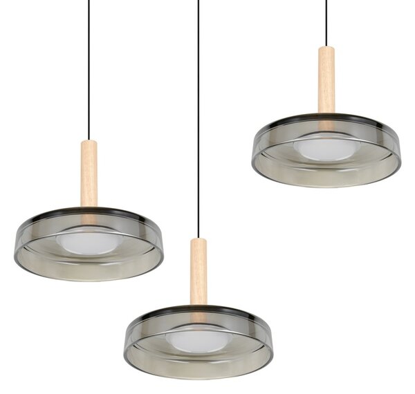 Φωτιστικό Κρεμαστό Trio Lighting CELESTE 354930332 Μαύρο Ματ (Black Mat) 3000K