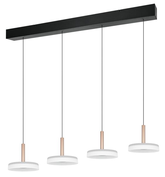 Φωτιστικό Κρεμαστό Trio Lighting CELESTE 354910465 Καφετί (Coffee) 3000K