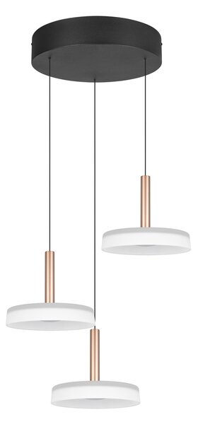 Φωτιστικό Κρεμαστό Trio Lighting CELESTE 354930365 Καφετί (Coffee) 3000K