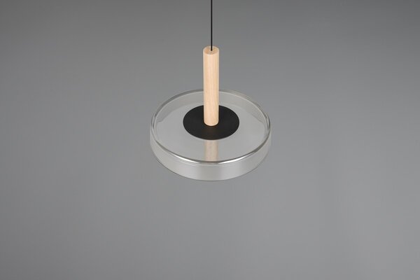 Φωτιστικό Κρεμαστό Trio Lighting CELESTE 354910132 Μαύρο Ματ (Black Mat) 3000K