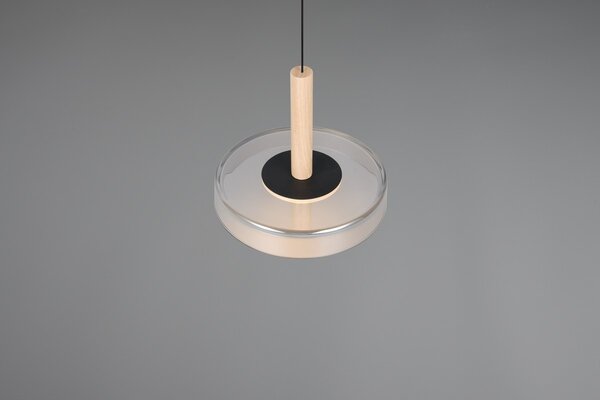 Φωτιστικό Κρεμαστό Trio Lighting CELESTE 354910132 Μαύρο Ματ (Black Mat) 3000K
