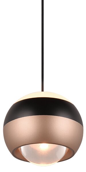 Φωτιστικό Κρεμαστό Trio Lighting ORBIT 344410132 Μαύρο Ματ (Black Mat) 2300+3000+4000K