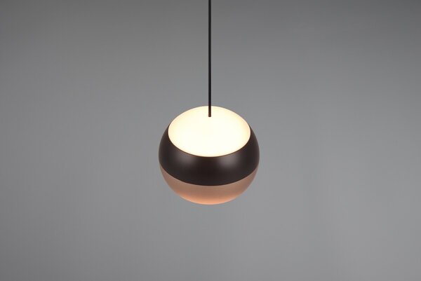 Φωτιστικό Κρεμαστό Trio Lighting ORBIT 344410132 Μαύρο Ματ (Black Mat) 2300+3000+4000K