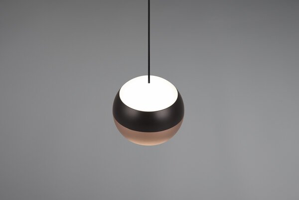 Φωτιστικό Κρεμαστό Trio Lighting ORBIT 344410132 Μαύρο Ματ (Black Mat) 2300+3000+4000K