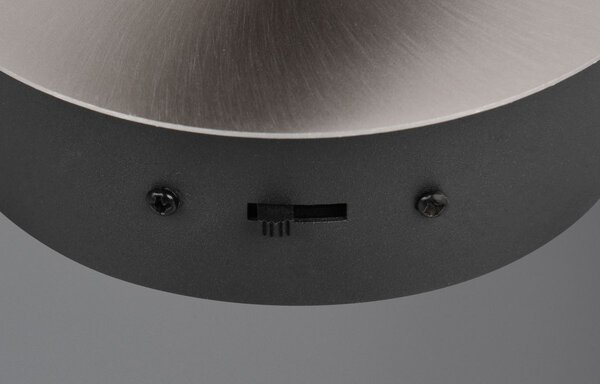 Φωτιστικό Επίτοιχο Trio Lighting ORBIT 244410107 Νίκελ ματ (Nickel Mat- Satin) 2300+3000+4000K