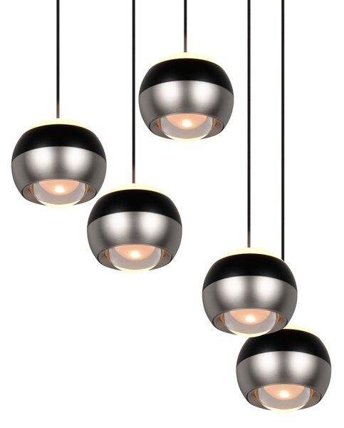 Φωτιστικό Κρεμαστό Trio Lighting ORBIT 344430507 Νίκελ ματ (Nickel Mat- Satin) 2300+3000+4000K